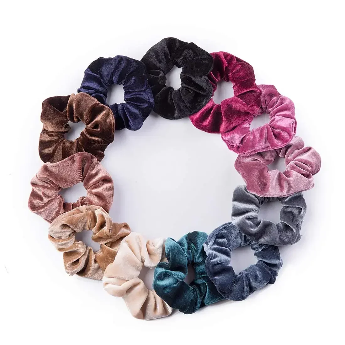 12 Pack Velvet Hair Scrunchies Scrunchy Hair Ties Elastic Hair Bands Ropes Scrunchie for Women or Girls Hair Accessorie 12 Color
12 Pack Velvet Hair Scrunchies Scrunchy Hair Ties Elastic Hair Bands Ropes Scrunchie for Women or Girls Hair Accessorie 12 Color
