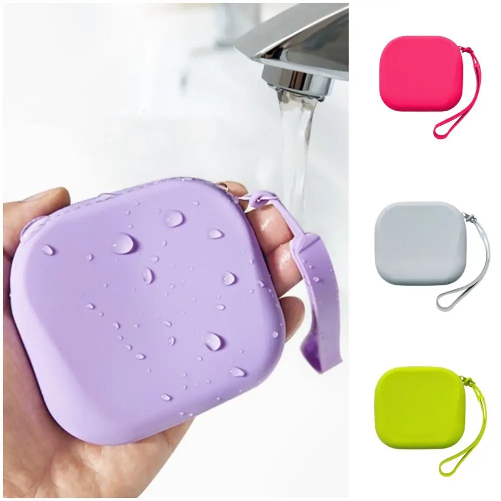 Simple Silicone Silicone Coin Purse Square Waterproof Lipstick Pouch Solid Color Wallet Small Item Bag Daily
Simple Silicone Silicone Coin Purse Square Waterproof Lipstick Pouch Solid Color Wallet Small Item Bag Daily