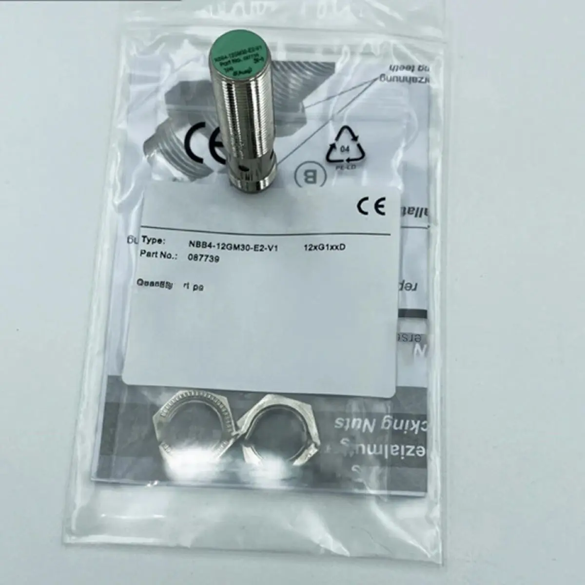 Inductive Proximity Switch Sensor 087739 NBB4-12GM30-E2-V1
Inductive Proximity Switch Sensor 087739 NBB4-12GM30-E2-V1