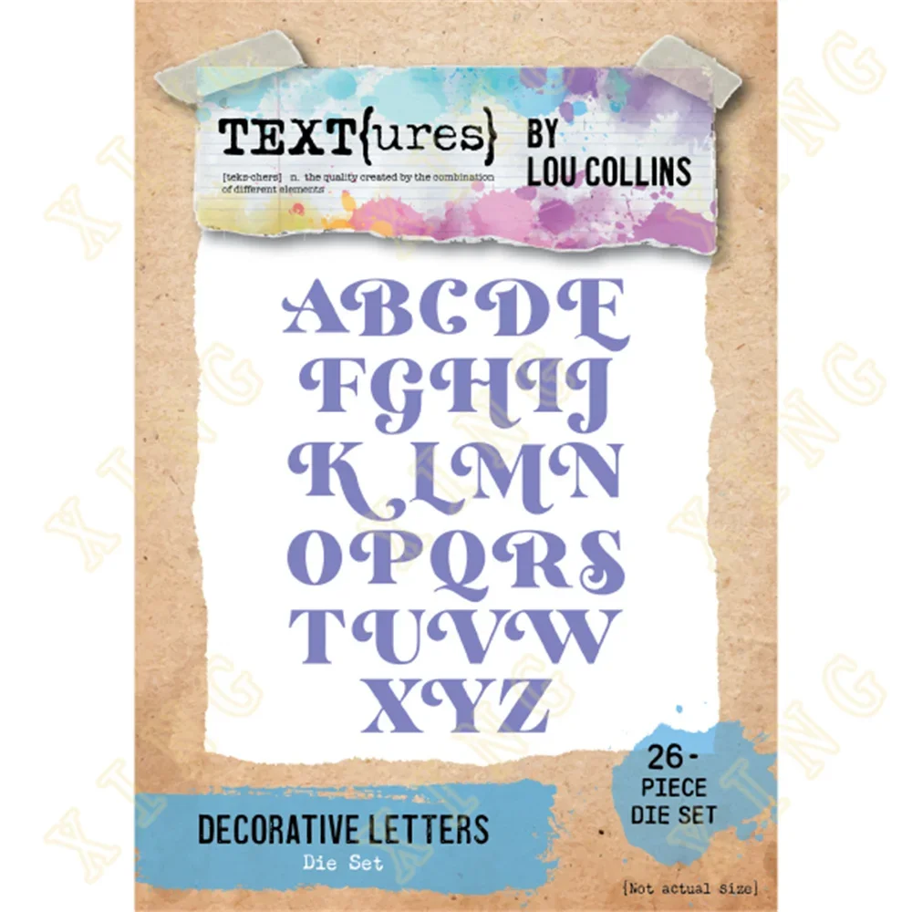 2024 New Dies Scrapbooking Decorative Letters Cutting Dies Craft Embossing Make Paper Greeting Card Making Template DIY Handmade
2024 New Dies Scrapbooking Decorative Letters Cutting Dies Craft Embossing Make Paper Greeting Card Making Template DIY Handmade