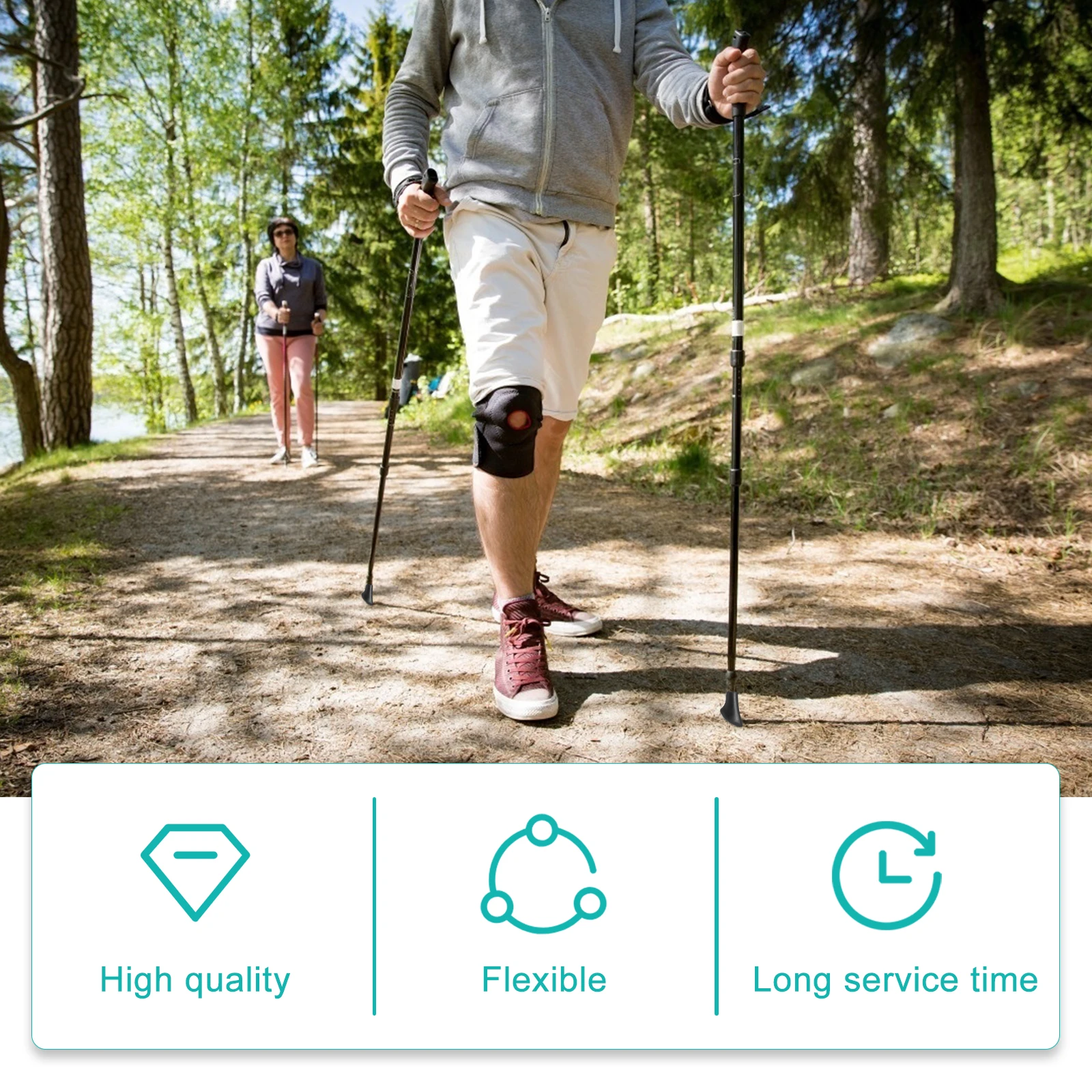 16pcs Trekking Covers Hiking Mountain Poles Protector Anti Slip Wear Resistant Durable Suitable for Camping
16pcs Trekking Covers Hiking Mountain Poles Protector Anti Slip Wear Resistant Durable Suitable for Camping
