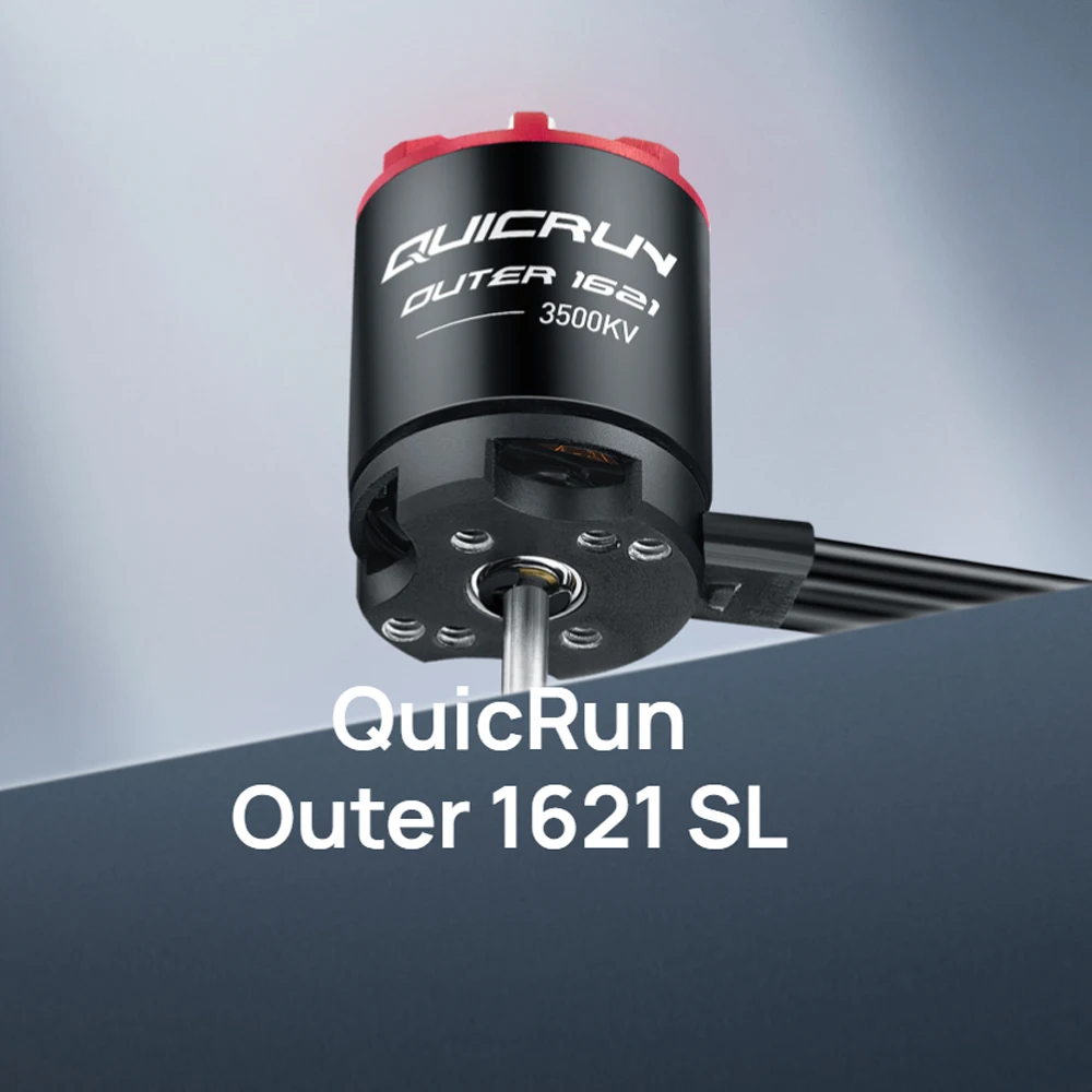 Hobbywing QUICRUN WP-MINI24 QuicRun Outer 1621 SL 3500KV motor applied to 1/24 RC covered car
Hobbywing QUICRUN WP-MINI24 QuicRun Outer 1621 SL 3500KV motor applied to 1/24 RC covered car