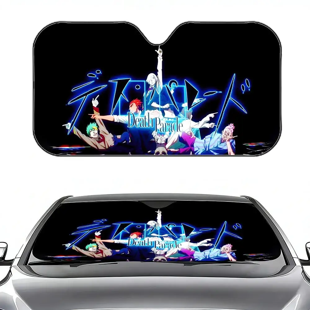 Death Parade Sun Visor Retractable Car Sun Visor Car Windshield Sun Shade UV Protector Window Cover
Death Parade Sun Visor Retractable Car Sun Visor Car Windshield Sun Shade UV Protector Window Cover