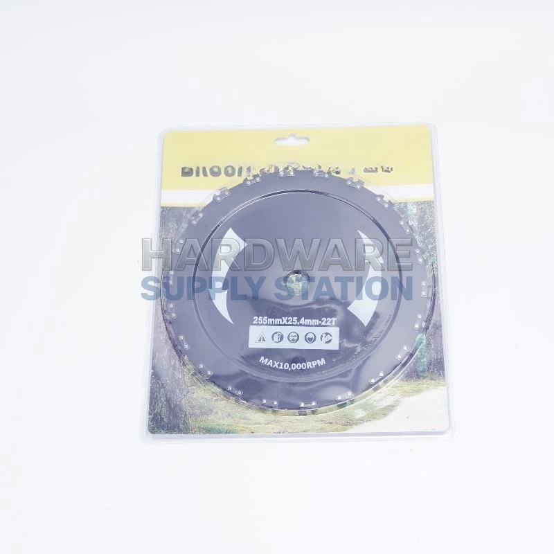 Универсальные лезвия для газонокосилок из сплава, импортные пильные диски, режущий диск для триммера с соответствующей цепью
Универсальные лезвия для газонокосилок из сплава, импортные пильные диски, режущий диск для триммера с соответствующей цепью