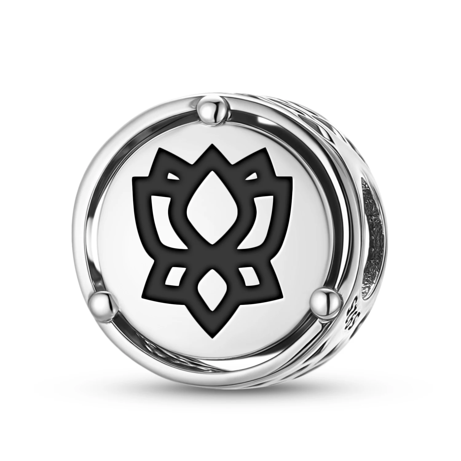 Серебряный шарм 925 пробы «Аштамангалы» (Падме) — лотос, подходит для оригинальных браслетов, аксессуары для самостоятельного изготовления украшений, семейный бусинный элемент
Серебряный шарм 925 пробы «Аштамангалы» (Падме) — лотос, подходит для оригинальных браслетов, аксессуары для самостоятельного изготовления украшений, семейный бусинный элемент