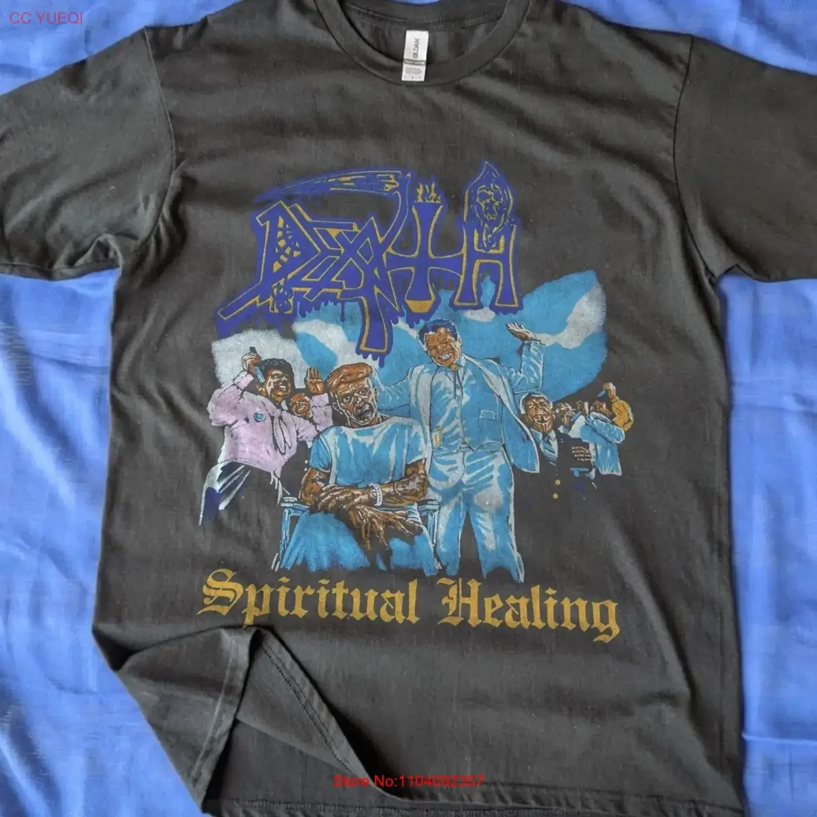 Death Spiritual Healing T Shirt unisex all size VK09032 vintage Washed Versatile designer clothes Casual Breathable fashion
Death Spiritual Healing T Shirt unisex all size VK09032 vintage Washed Versatile designer clothes Casual Breathable fashion
