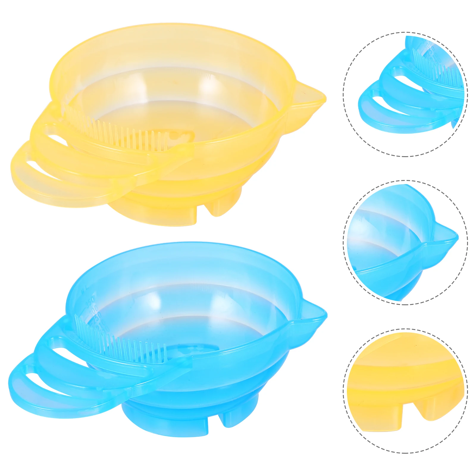 10pcs Baked Oil Hair Coloring Salon Mixing Tint Stackable Hairdressing Dye Bowl Barber Diy Tool Professional Styling Bowl For
10pcs Baked Oil Hair Coloring Salon Mixing Tint Stackable Hairdressing Dye Bowl Barber Diy Tool Professional Styling Bowl For