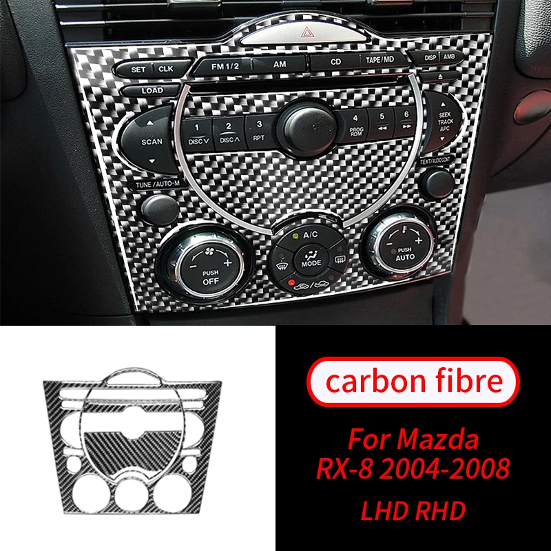 For Mazda RX-8 2004-2008 3 PCS Real Carbon Fiber Interior CD Console Decor Trim Car Interior Accessories Car Interior Supplies
For Mazda RX-8 2004-2008 3 PCS Real Carbon Fiber Interior CD Console Decor Trim Car Interior Accessories Car Interior Supplies