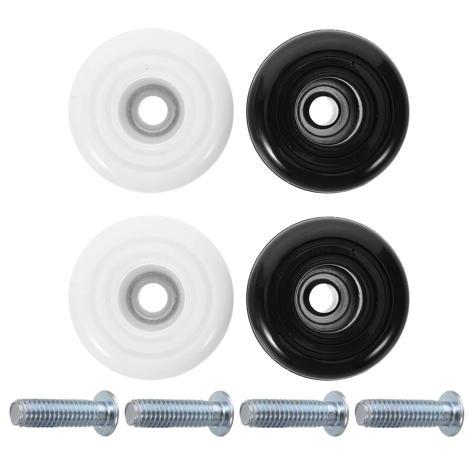 Комплект из 4 круглых резиновых стопоров для тормозных колес квад-коньков - Износостойкие стопоры для роликовых коньков с болтами - Для девочек
Комплект из 4 круглых резиновых стопоров для тормозных колес квад-коньков - Износостойкие стопоры для роликовых коньков с болтами - Для девочек
