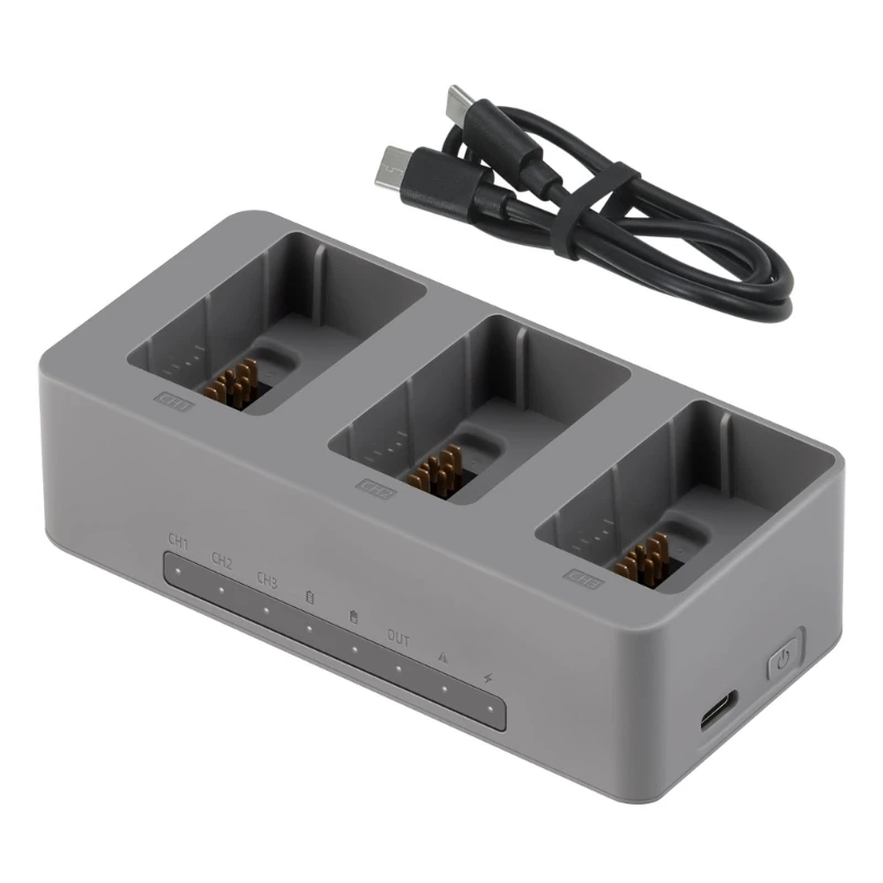 100W Fast Battery Chargers For DJI Avata 360 Batteries Charging Hub With Intelligent Battery Management And LED Indicators
100W Fast Battery Chargers For DJI Avata 360 Batteries Charging Hub With Intelligent Battery Management And LED Indicators