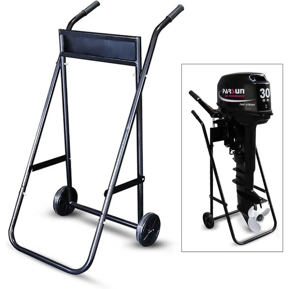 Foldable Outboard Motor Transport Trolley 70kg Capacity Engine Holder Boat Trailer with Solid Wheel
Foldable Outboard Motor Transport Trolley 70kg Capacity Engine Holder Boat Trailer with Solid Wheel