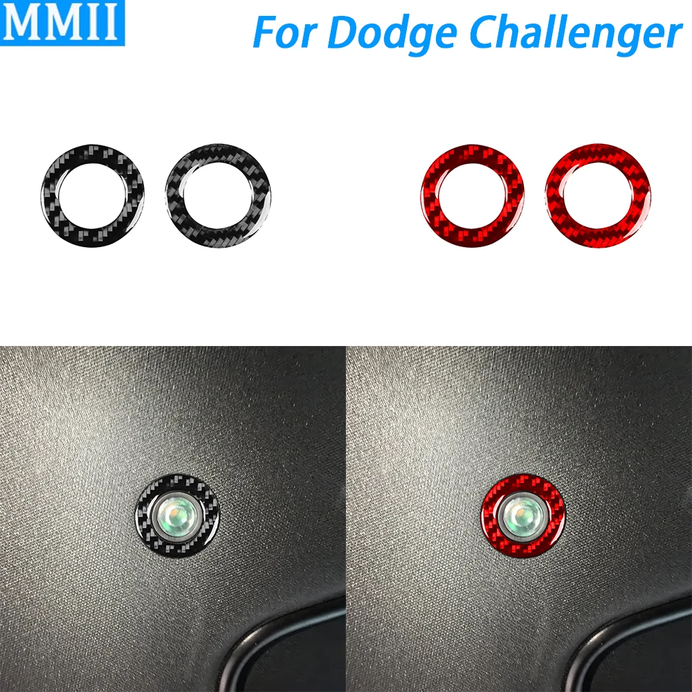 For Dodge Challenger 2015-2022 Carbon Fiber Rear Roof Reading Lamp Panel Trim Cover Car Interior Decoration Accessories Sticker
For Dodge Challenger 2015-2022 Carbon Fiber Rear Roof Reading Lamp Panel Trim Cover Car Interior Decoration Accessories Sticker