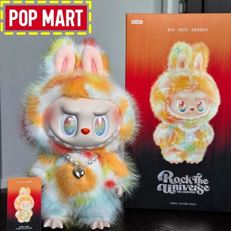 Подлинные Pop Mart The Monsters Labubu Rock The Universe 38 см, большие в энергию гигантские игрушки, подарки на день рождения для девочки
Подлинные Pop Mart The Monsters Labubu Rock The Universe 38 см, большие в энергию гигантские игрушки, подарки на день рождения для девочки
