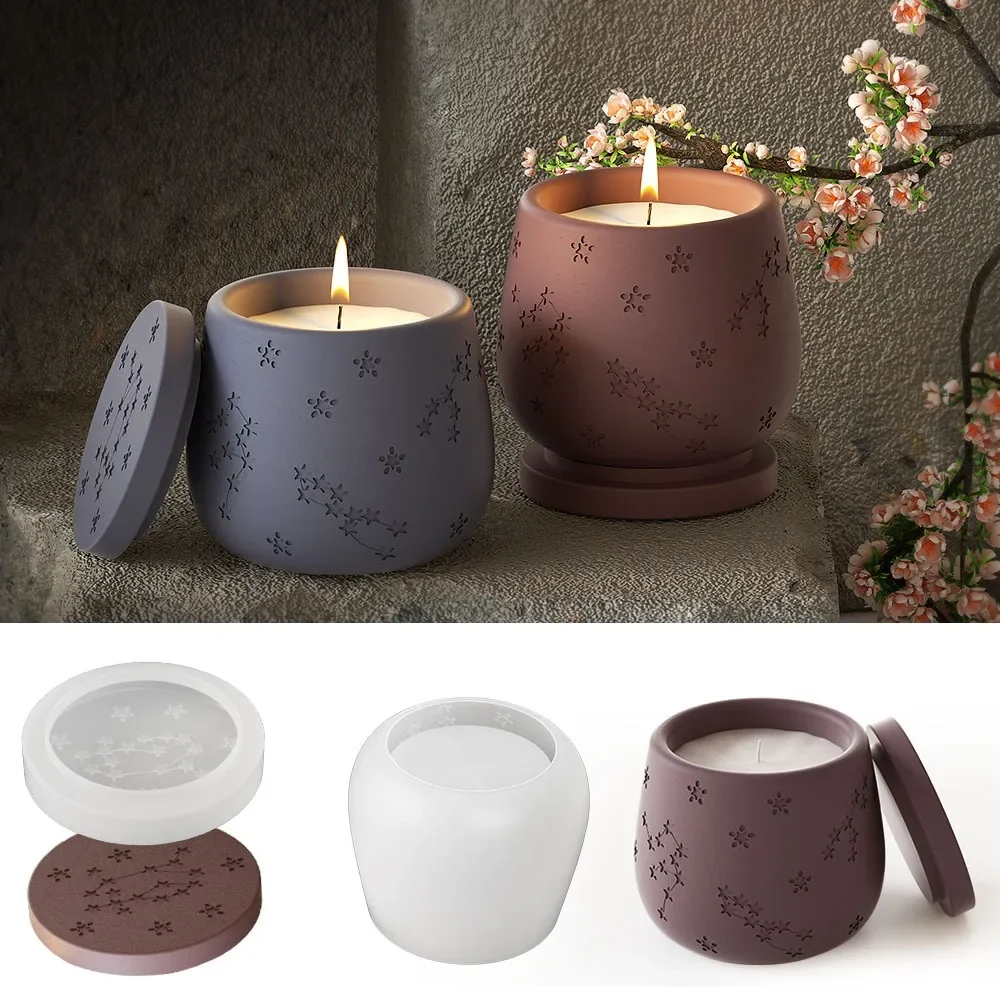 Round Star Silicone Mold for DIY Crafts Reusable Candle Jar, Jewelry Organizer Epoxy Resin Mold with Lid Gypsum/Cement/Concrete
Round Star Silicone Mold for DIY Crafts Reusable Candle Jar, Jewelry Organizer Epoxy Resin Mold with Lid Gypsum/Cement/Concrete