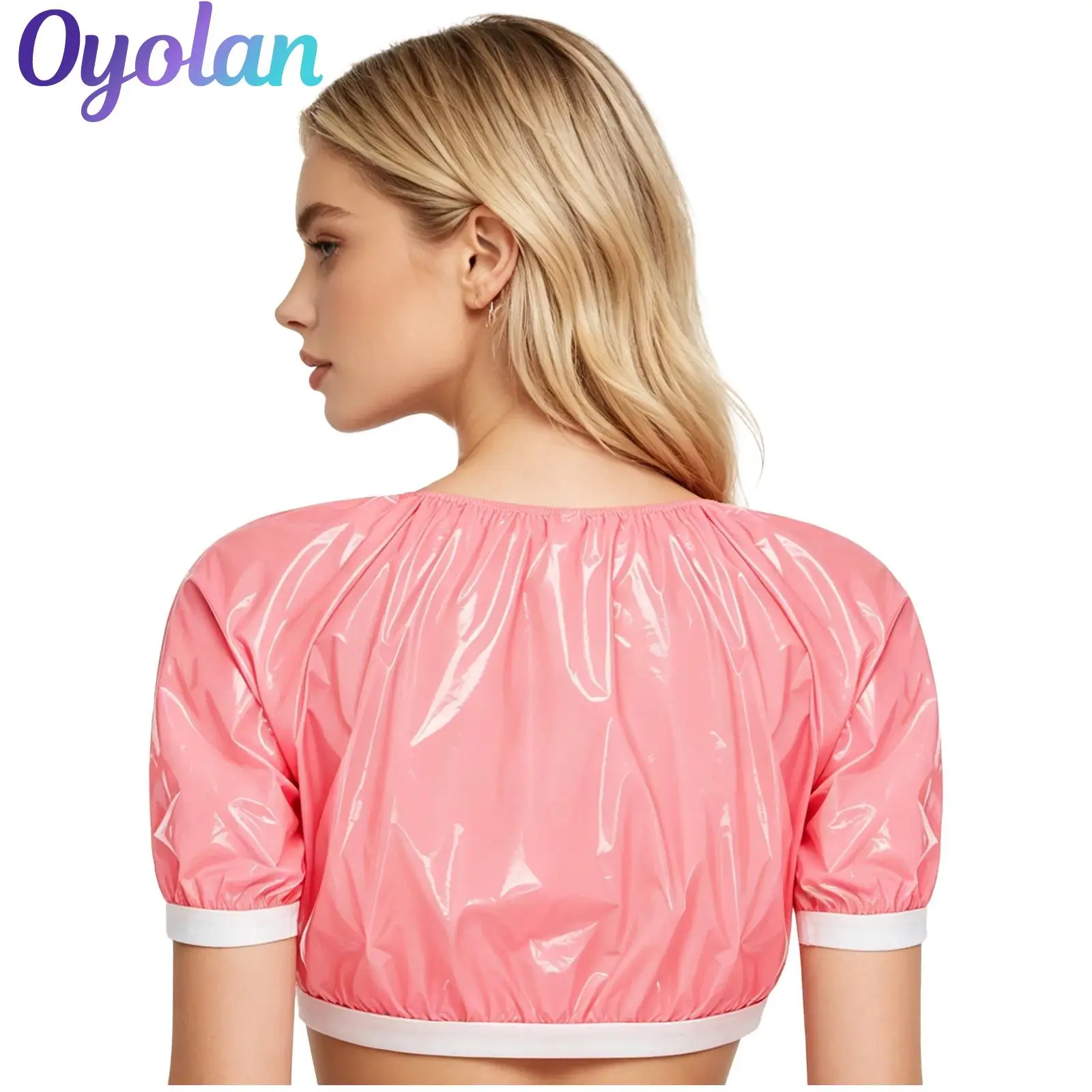 Womens Swimsuit Waterproof Swim Top Quick Dry Glossy Sports Swimwear Club Swimming Tank Top Special Needs Clothing Rave Clubwear
Womens Swimsuit Waterproof Swim Top Quick Dry Glossy Sports Swimwear Club Swimming Tank Top Special Needs Clothing Rave Clubwear