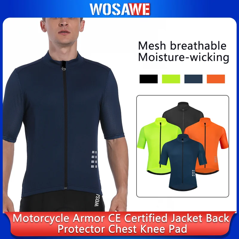 “WOSAWE Men’s Summer Cycling Jersey – Short Sleeve Quick-Drying Breathable Mesh Tight Top”
“WOSAWE Men’s Summer Cycling Jersey – Short Sleeve Quick-Drying Breathable Mesh Tight Top”