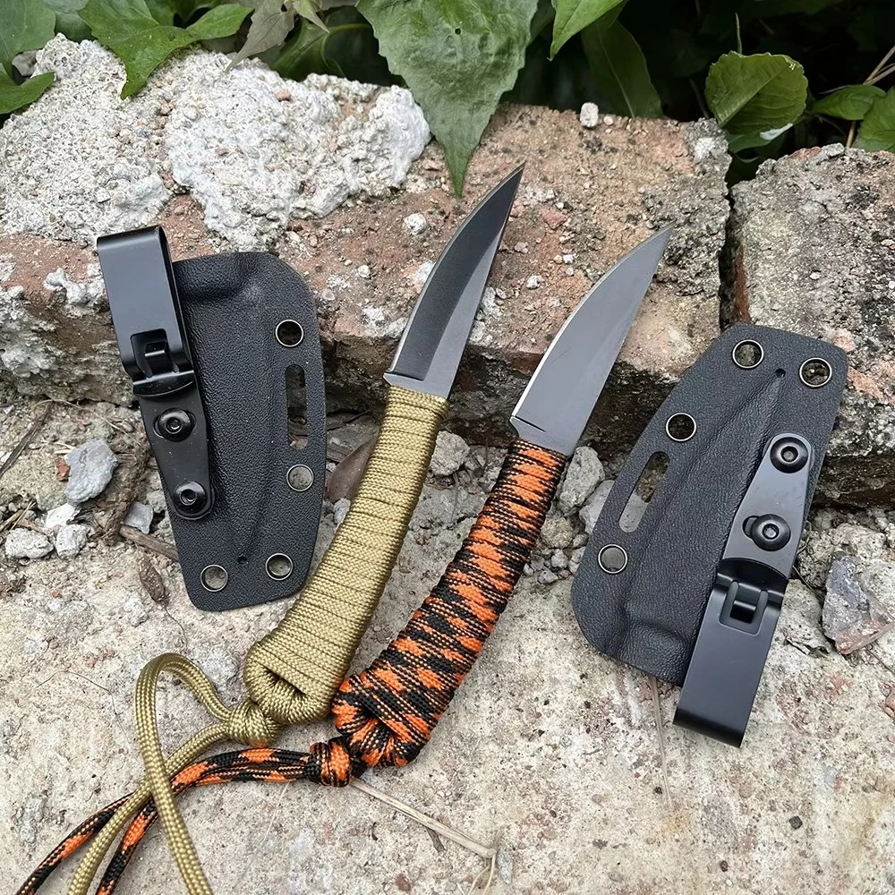 EDC портативный охотничий тактический нож с фиксированным лезвием, стальной 440C, спасательный нож для кемпинга, острый уличный нож для фруктов, ножны из кайдекса
EDC портативный охотничий тактический нож с фиксированным лезвием, стальной 440C, спасательный нож для кемпинга, острый уличный нож для фруктов, ножны из кайдекса