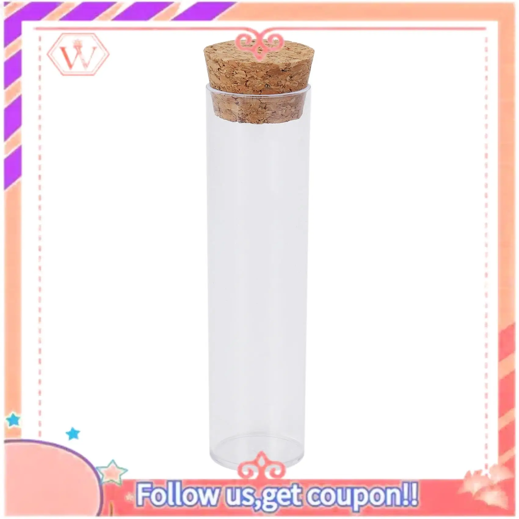 Upgraded 150Pcs/Pack 25X95mm Flat Bottom Tea Plastic Test Tube Drosophila Vials Culture Tube With Cork Stoppers
Upgraded 150Pcs/Pack 25X95mm Flat Bottom Tea Plastic Test Tube Drosophila Vials Culture Tube With Cork Stoppers