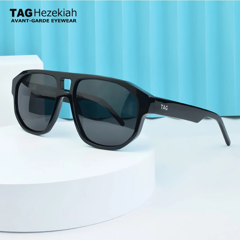 2025 TAG Hezekiah Brand vintage Polarized Sunglasses Men Women Retro Driving Sun glasses Fashion UV400 acetate square Sunglass
2025 TAG Hezekiah Brand vintage Polarized Sunglasses Men Women Retro Driving Sun glasses Fashion UV400 acetate square Sunglass