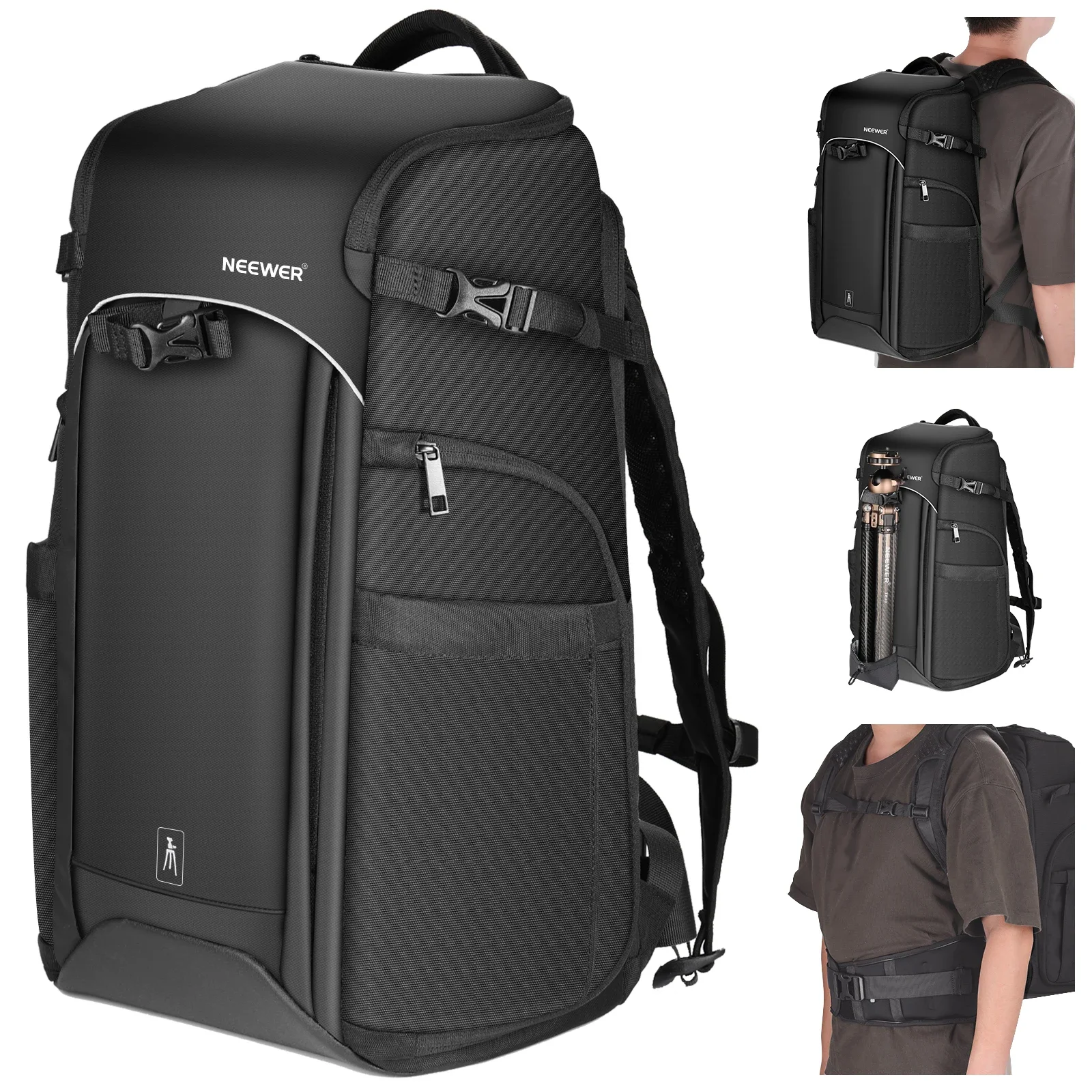 Neewer Travel Camera Backpack With Laptop Compartment 15 Inch & Inflatable Lumbar Pad, 20L Large Storage Waterproof Camera Bag
Neewer Travel Camera Backpack With Laptop Compartment 15 Inch & Inflatable Lumbar Pad, 20L Large Storage Waterproof Camera Bag