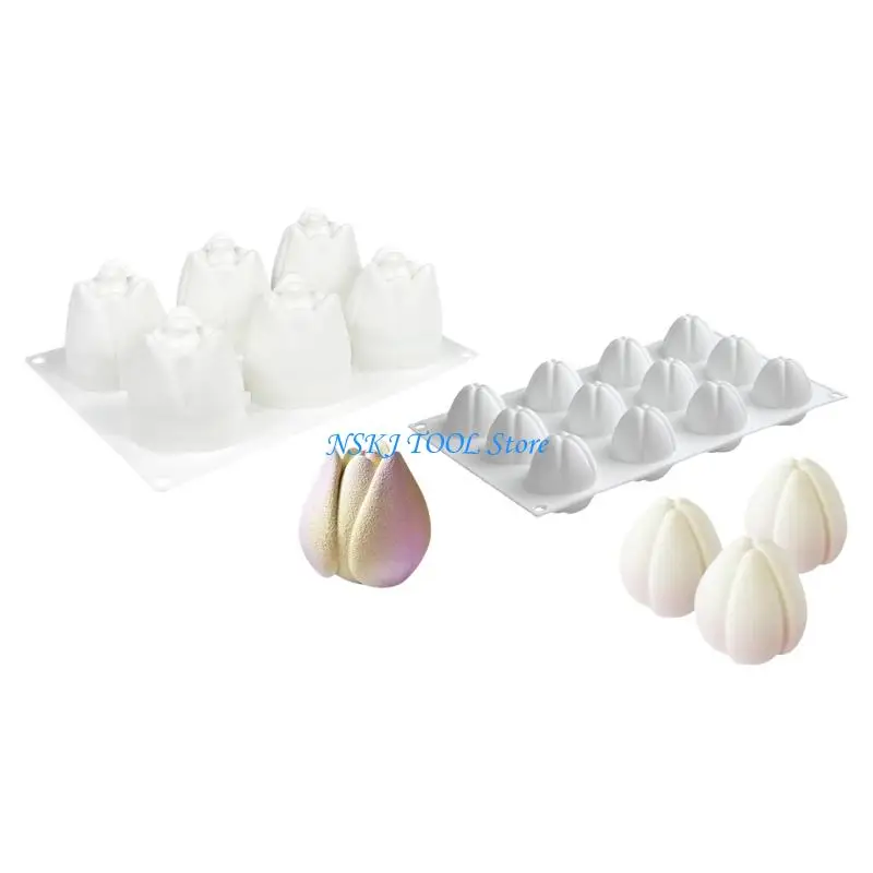 L8RC Professional Grades Silicone Tulips Molds 6/12 Cavity Design For Baking And Maker
L8RC Professional Grades Silicone Tulips Molds 6/12 Cavity Design For Baking And Maker