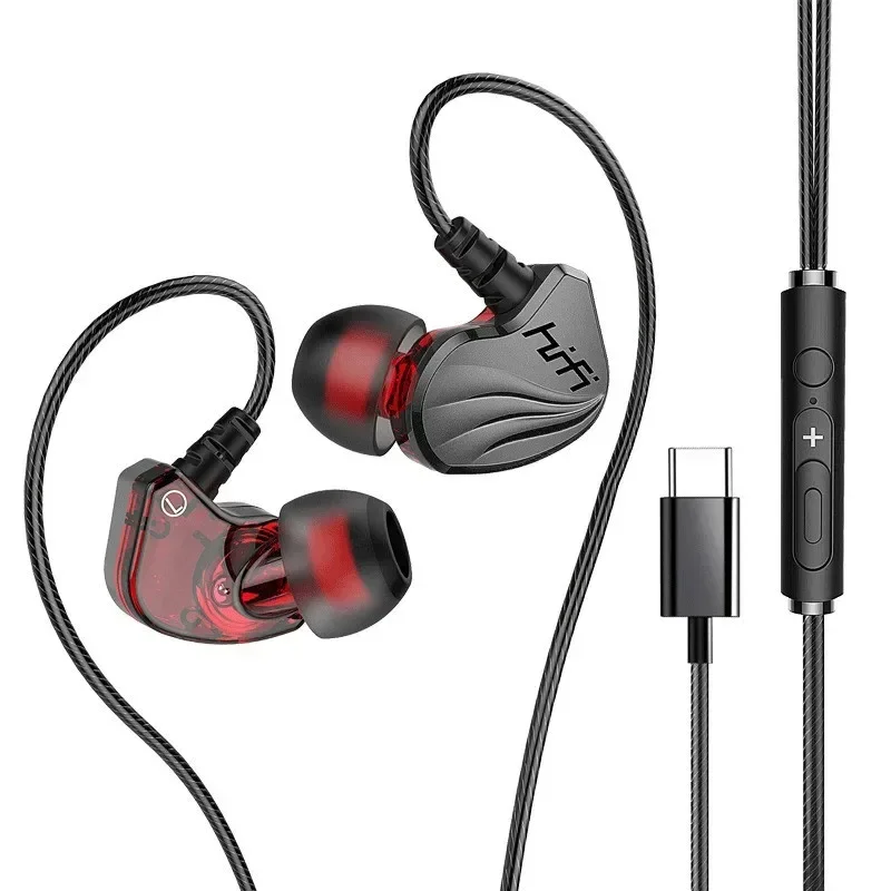 3.5mm Type C Earphone Handsfree Headphones Wired With Mic Earbuds Bass Stereo Hifi Headset Gaming
3.5mm Type C Earphone Handsfree Headphones Wired With Mic Earbuds Bass Stereo Hifi Headset Gaming