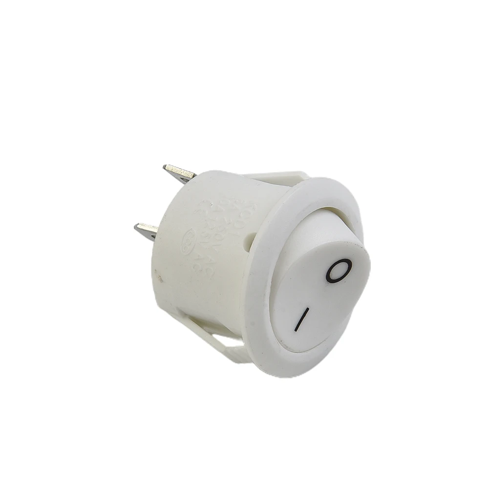 Caravan Rocker Switches Boat Camper Van Mini Motorhome ON-OFF Round Snap-In Terminal 2 Stalls 6A250V Practical
Caravan Rocker Switches Boat Camper Van Mini Motorhome ON-OFF Round Snap-In Terminal 2 Stalls 6A250V Practical