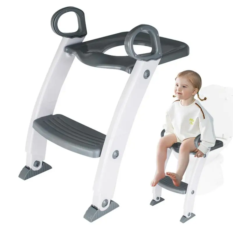 Potty Seat With Ladder Adjustable Kids Toilet Seat Non-Slip Toddler Toilet Seat With Step Stool Potty Chair With Anti-slip Pads
Potty Seat With Ladder Adjustable Kids Toilet Seat Non-Slip Toddler Toilet Seat With Step Stool Potty Chair With Anti-slip Pads