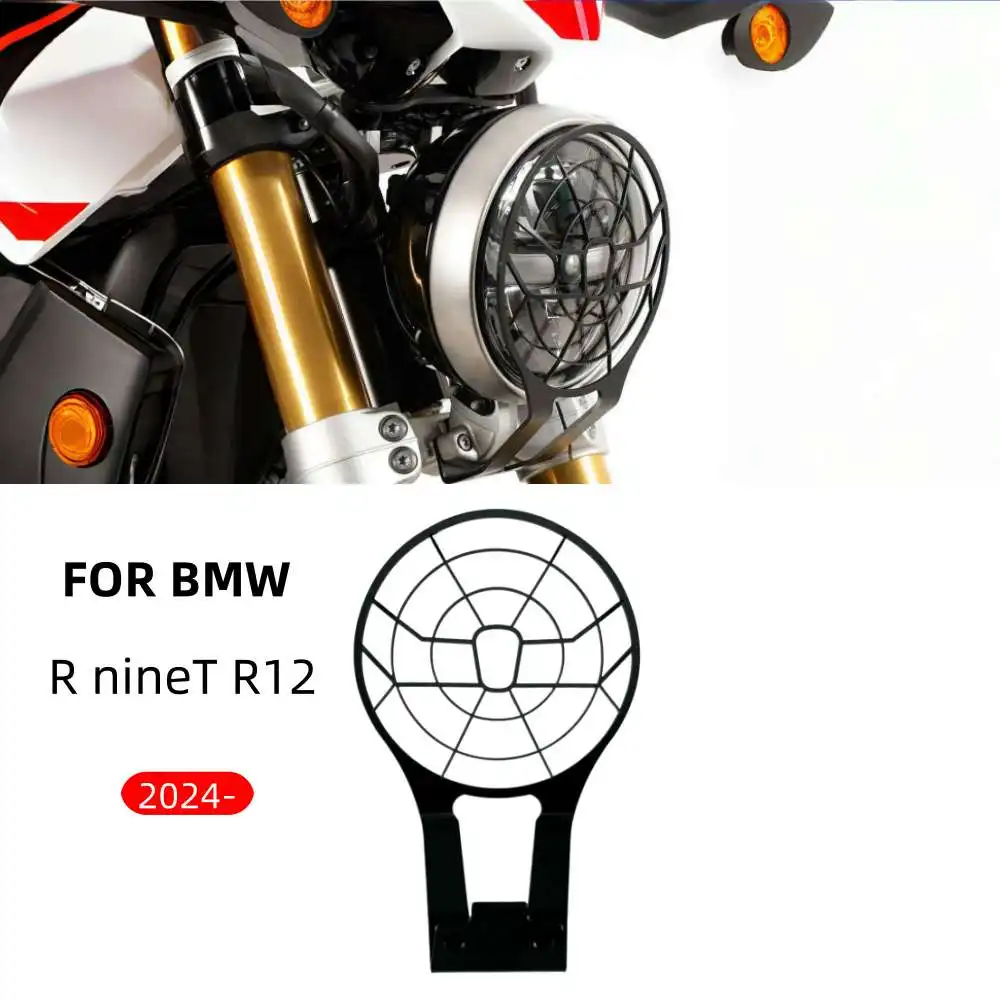 For BMW R NineT 2024- Modified Headlight Protection Net, Headlight Protection Cover, Front Headlight Protection Component
For BMW R NineT 2024- Modified Headlight Protection Net, Headlight Protection Cover, Front Headlight Protection Component