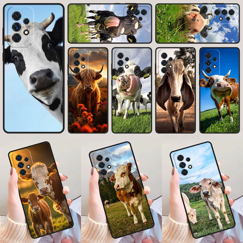Cow Coque For Samsung Galaxy A52 A72 A73 A20e A21S A50 A70 A11 A12 A42 A31 A40 A51 A71 A32 A80 A91 Phone Case Cover
Cow Coque For Samsung Galaxy A52 A72 A73 A20e A21S A50 A70 A11 A12 A42 A31 A40 A51 A71 A32 A80 A91 Phone Case Cover