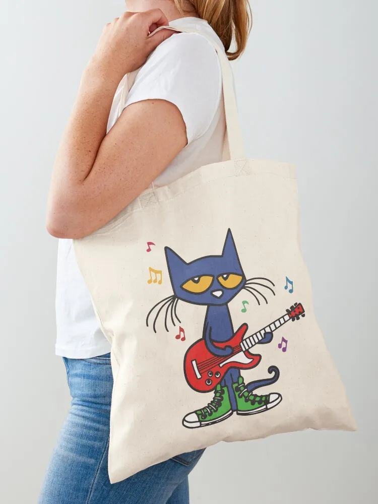 Pete the cat singing Tote Bag tote bag screen reusable shopping bag bags luxury women
Pete the cat singing Tote Bag tote bag screen reusable shopping bag bags luxury women