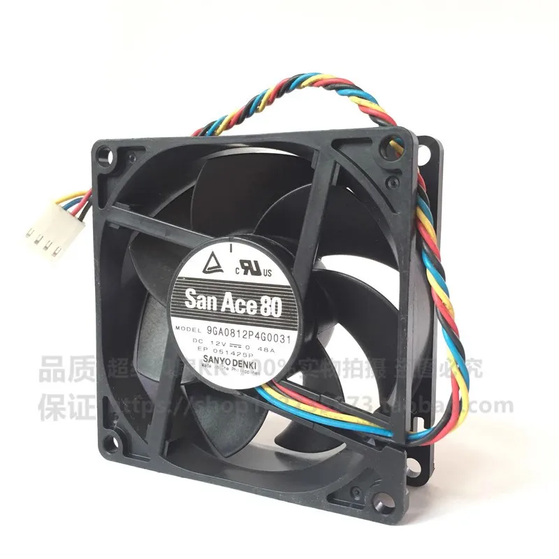 Original 9GA0812P4G0031 12V 0.48A 80 * 80 * 25MM 8CM high wind capacity chassis server cooling fan
Original 9GA0812P4G0031 12V 0.48A 80 * 80 * 25MM 8CM high wind capacity chassis server cooling fan