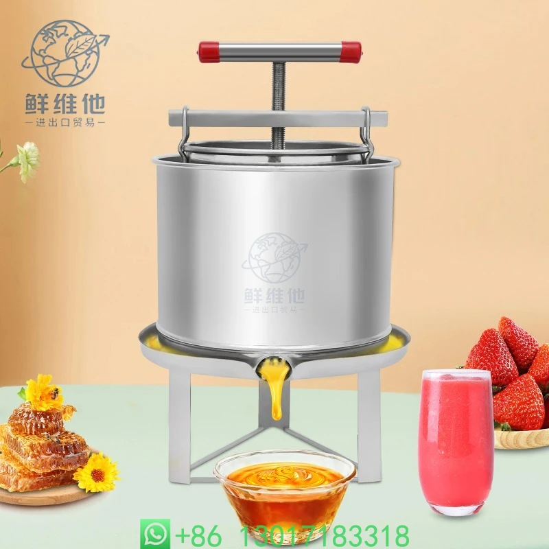 13L Stainless Steel Manual Honey Juicer, Beekeeping Tool, Grape Juice Filter
13L Stainless Steel Manual Honey Juicer, Beekeeping Tool, Grape Juice Filter