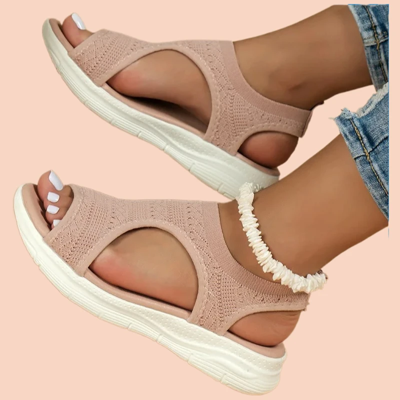 Women Beach Wedge Women Platform Sandals Roman Plus Size Women's Shoes Summer 2025 Comfort Casual Sport Sandals
Women Beach Wedge Women Platform Sandals Roman Plus Size Women's Shoes Summer 2025 Comfort Casual Sport Sandals