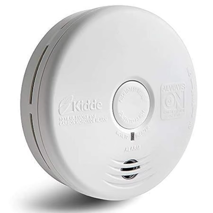 Smoke Detector and Carbon Monoxide Detector Combo with 10-Year BatteryWhite
Smoke Detector and Carbon Monoxide Detector Combo with 10-Year BatteryWhite