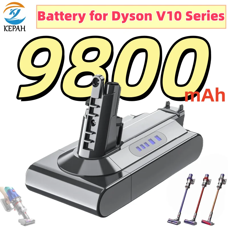 Vacuum Cleaner rechargeable Battery 2.8-12.8mAh for Dyson V10 Series SV07 SV09 SV10 DC62 Absolute Fluffy Animal Pro Bateria
Vacuum Cleaner rechargeable Battery 2.8-12.8mAh for Dyson V10 Series SV07 SV09 SV10 DC62 Absolute Fluffy Animal Pro Bateria