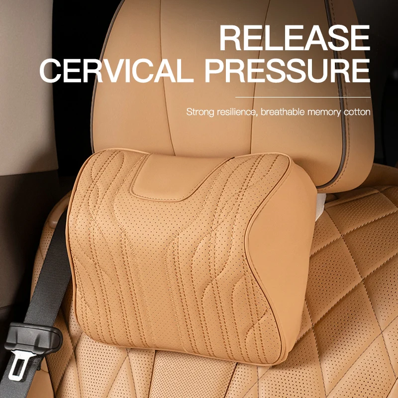 Car Seat Cushion Luxury Leather Anti-Slip Support Cushion Universal Headrest For Denza Z9 N9 Z9GT N7 N8 D9
Car Seat Cushion Luxury Leather Anti-Slip Support Cushion Universal Headrest For Denza Z9 N9 Z9GT N7 N8 D9