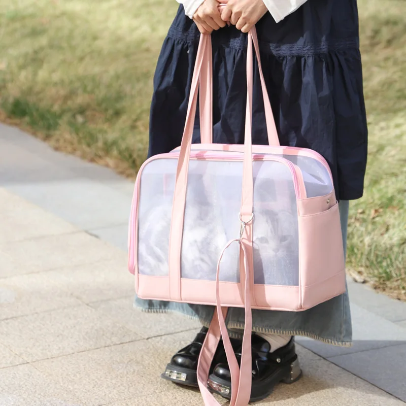 Large Capacity Pet Bags Going Out Portable Bag Travel Breathable Dog Bag Going Out Soft Comfortable Shoulder Portable Cat Bags
Large Capacity Pet Bags Going Out Portable Bag Travel Breathable Dog Bag Going Out Soft Comfortable Shoulder Portable Cat Bags