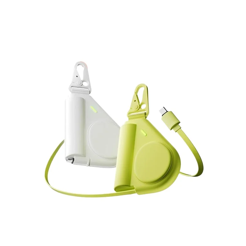 Tape measure, power bank with its own cable, fast charging, portable 5000mAh mobile power supply small wearable telescopic cable
Tape measure, power bank with its own cable, fast charging, portable 5000mAh mobile power supply small wearable telescopic cable