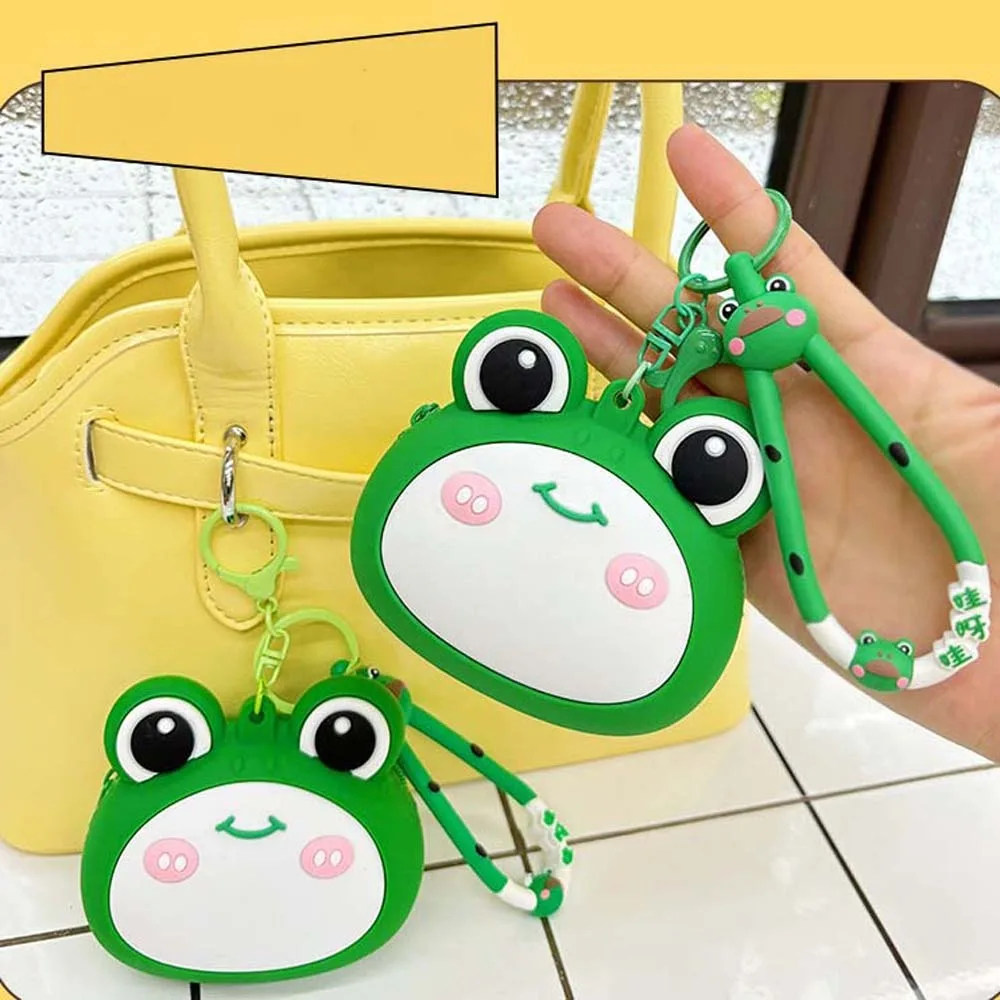 Shopping Portable Hamburger Coin Purse Key Ring Waterproof Cartoon Silicone Wallet Pizza Pendant Green Frog Storage Bag Women 
Shopping Portable Hamburger Coin Purse Key Ring Waterproof Cartoon Silicone Wallet Pizza Pendant Green Frog Storage Bag Women