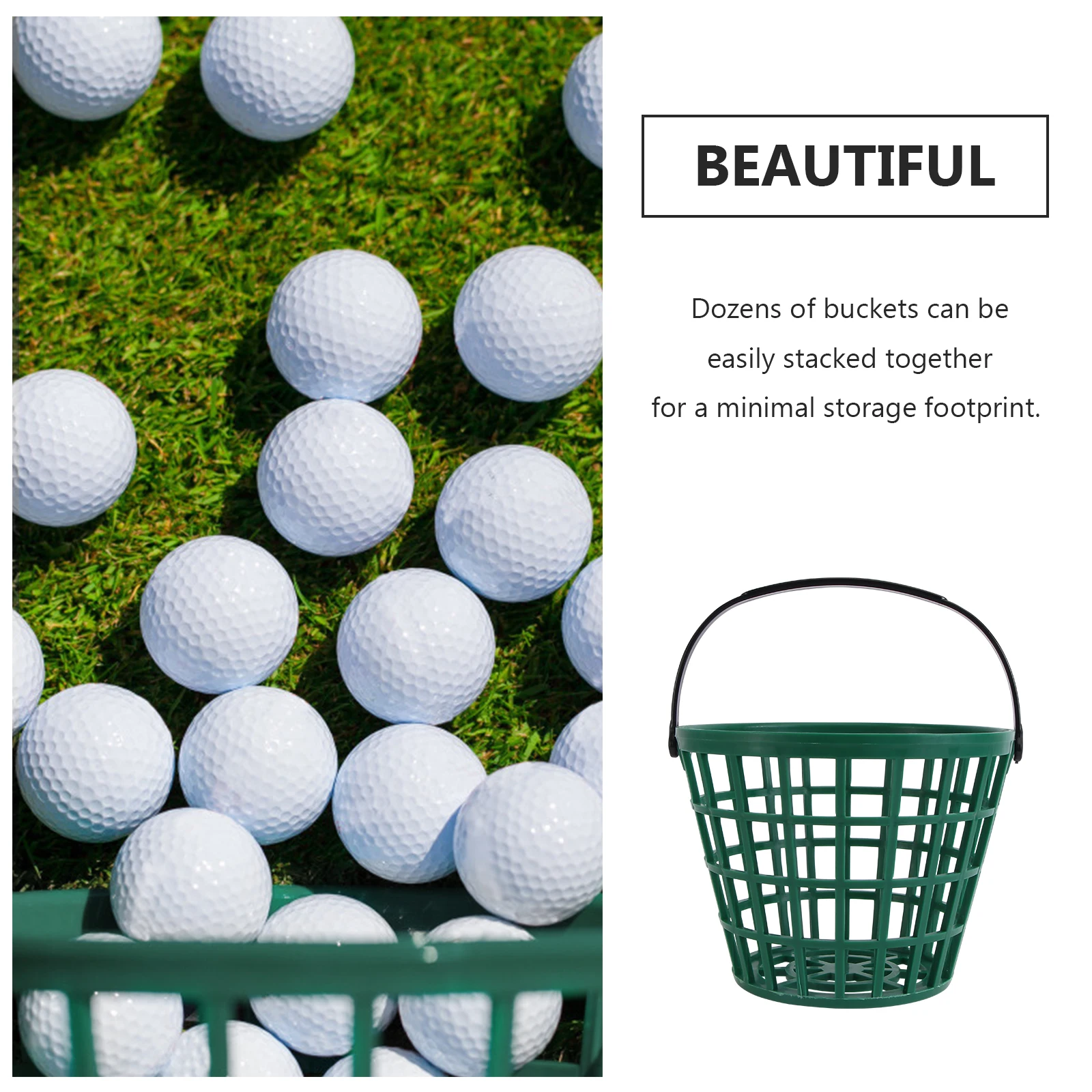 50pcs Ball Basket With Handle Foldable Golf Ball Carrier Outdoor Durable Stackable Storage For Clubs Heavy Use
50pcs Ball Basket With Handle Foldable Golf Ball Carrier Outdoor Durable Stackable Storage For Clubs Heavy Use