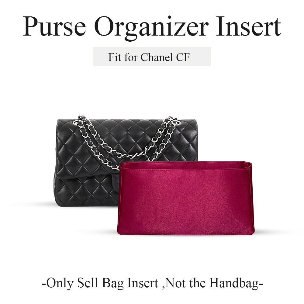 Nylon Purse Organizer Insert Fit for Chanel CF Handbag Cosmetics Inner Liner Bag Lightweight Inside Storage Bag In Bag Organizer
Nylon Purse Organizer Insert Fit for Chanel CF Handbag Cosmetics Inner Liner Bag Lightweight Inside Storage Bag In Bag Organizer