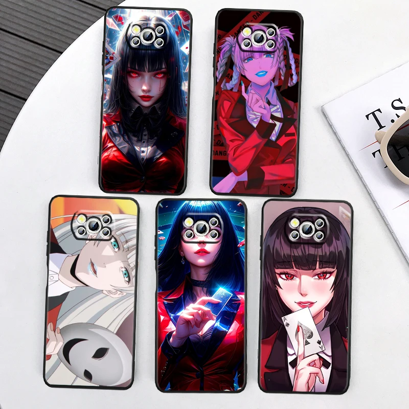 Kakegurui Anime Cute For Xiaomi Mi Poco F5 F4 F3 X6 X5 X4 X3 M6 M5 M5S M4 M3 C65 Pro GT NFC 5G Black Funda Phone Case
Kakegurui Anime Cute For Xiaomi Mi Poco F5 F4 F3 X6 X5 X4 X3 M6 M5 M5S M4 M3 C65 Pro GT NFC 5G Black Funda Phone Case