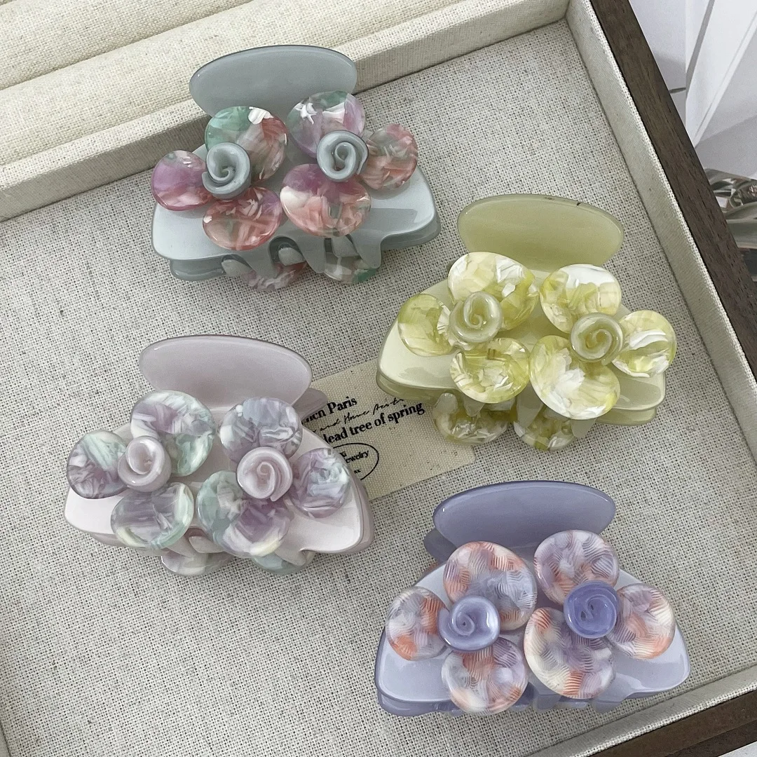 Medium Elegant Flower Hair Claw Clips for Women Gradient Large Claw Clips Girls No-slip Hairpins 2024 New Women Hair Accessories
Medium Elegant Flower Hair Claw Clips for Women Gradient Large Claw Clips Girls No-slip Hairpins 2024 New Women Hair Accessories