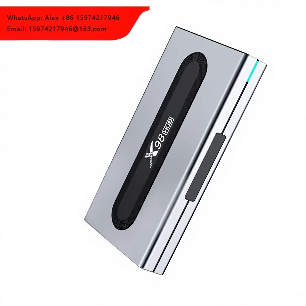 X98HUB Amlogic S928X-J TV Box Android 11 8K HD Video Player 4GB DDR4 32GB EMMC Qud Core Dual Wifi Wireless X98 HUB Set Top Box
X98HUB Amlogic S928X-J TV Box Android 11 8K HD Video Player 4GB DDR4 32GB EMMC Qud Core Dual Wifi Wireless X98 HUB Set Top Box