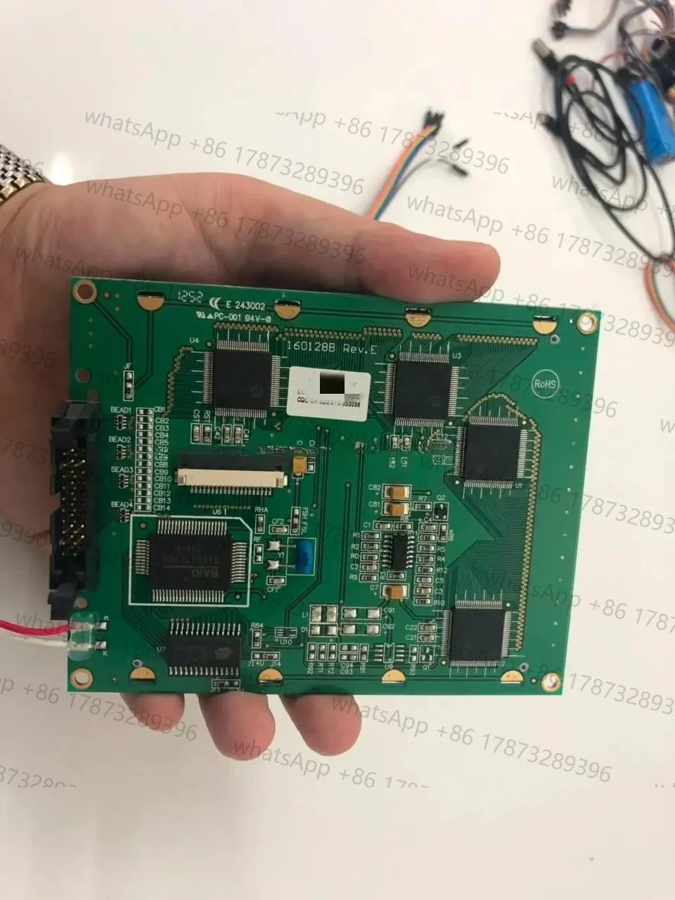 Compatible LCD Para 160128B Rev E VISHAY LCD-160H128B-TMI-NZC PC-001 94V-0 De Reemplazo
Compatible LCD Para 160128B Rev E VISHAY LCD-160H128B-TMI-NZC PC-001 94V-0 De Reemplazo