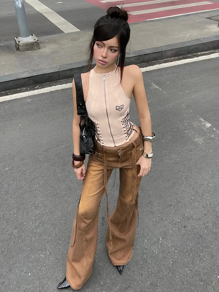 Cutenwew ClassicShirring майка женская Hottie сексуальная молния без рукавов летняя новая тенденция уличная кубическая одежда стрейч простой жилет
Cutenwew ClassicShirring майка женская Hottie сексуальная молния без рукавов летняя новая тенденция уличная кубическая одежда стрейч простой жилет