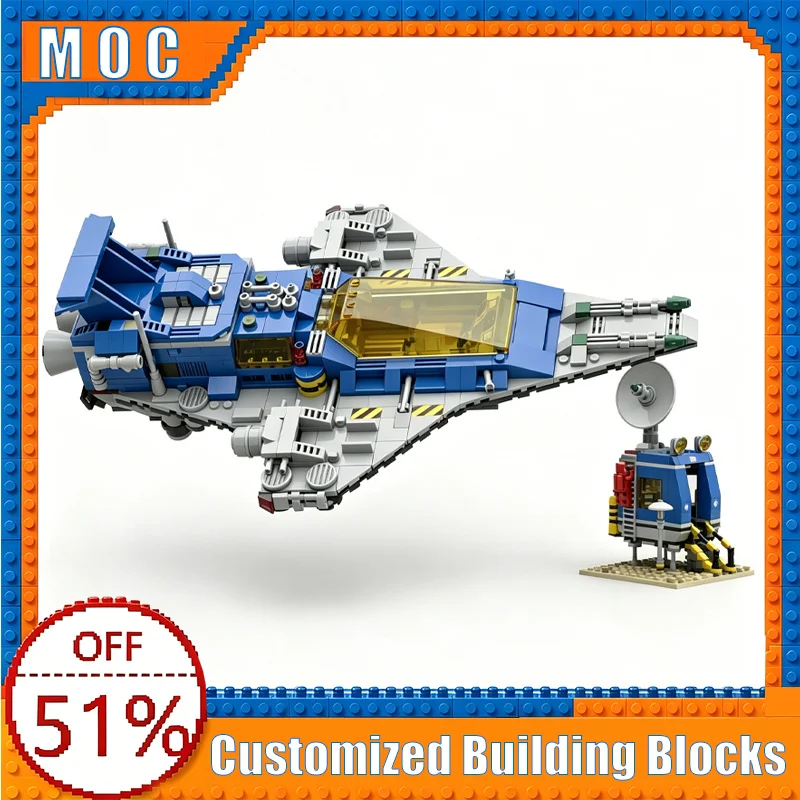 1141 Parts BL Galaxy Explorer Building Blocks Model Assembly Educational Special Toy Creative Collection Birthday Popular Gifts
1141 Parts BL Galaxy Explorer Building Blocks Model Assembly Educational Special Toy Creative Collection Birthday Popular Gifts