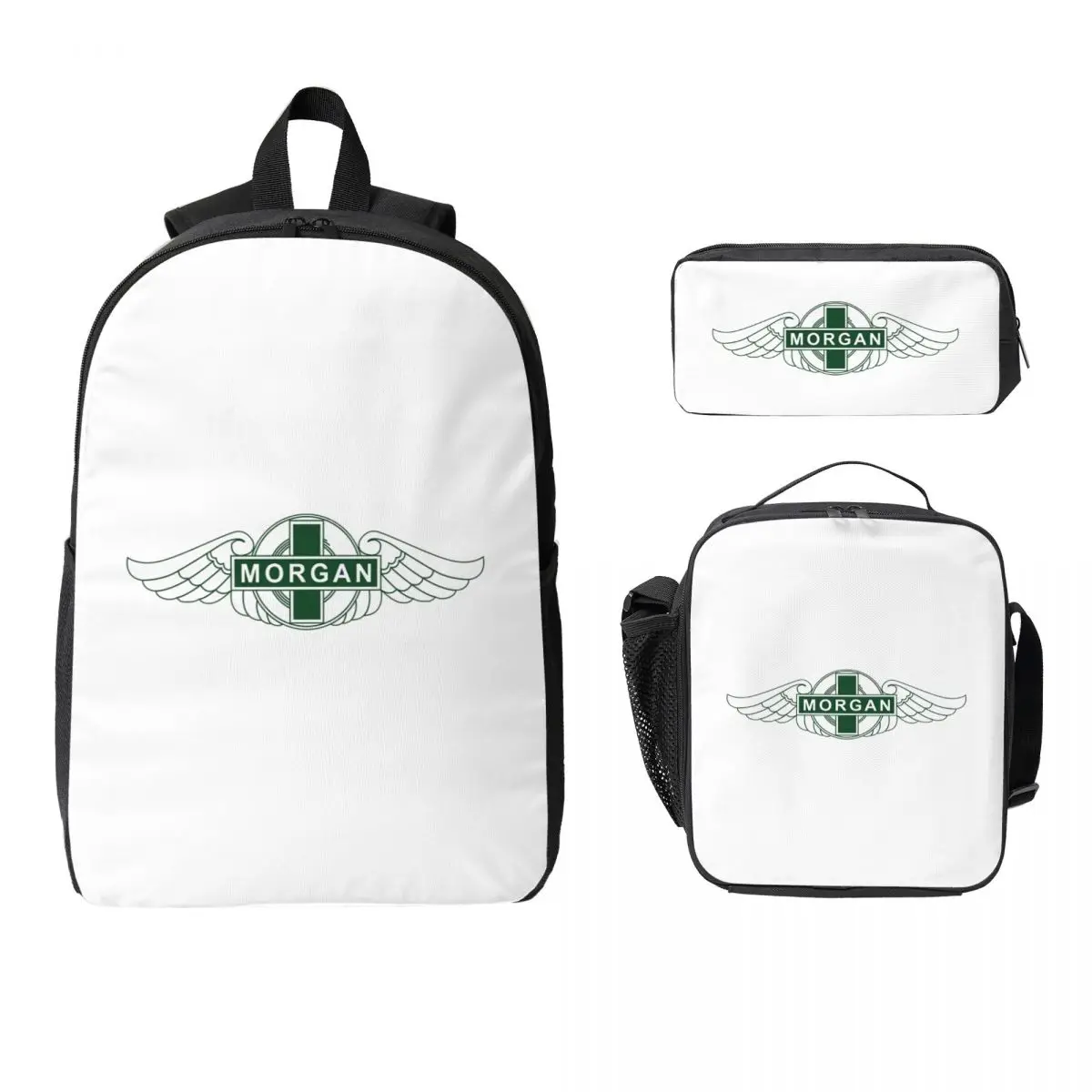 Morgan Motor Car Company Backpack Student Boys Girls BookBag School Bag Laptop Shoulder Bags 3ps Insulated Lunch Bag Pencil Case
Morgan Motor Car Company Backpack Student Boys Girls BookBag School Bag Laptop Shoulder Bags 3ps Insulated Lunch Bag Pencil Case