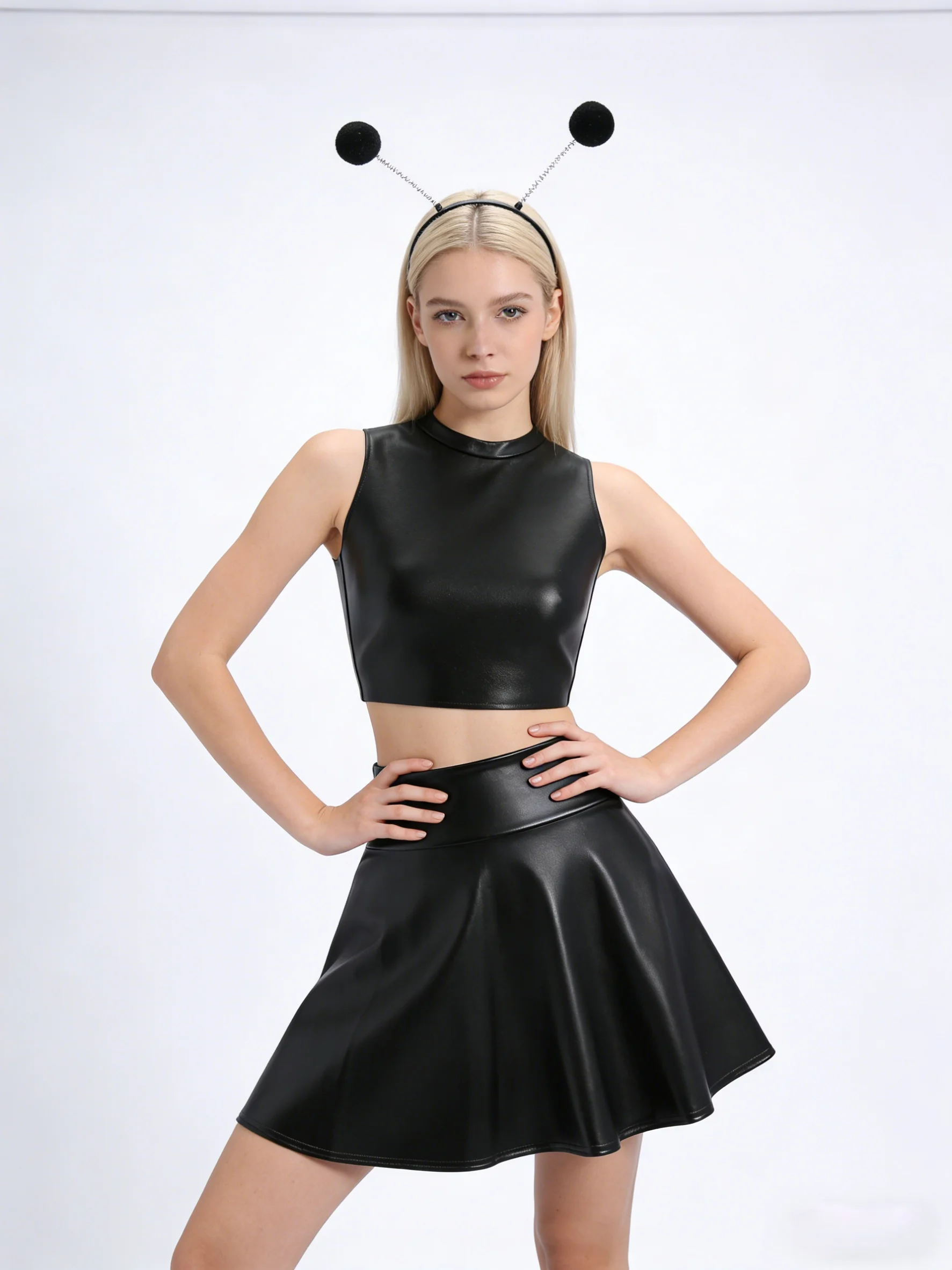 Halloween New Style PU Antenna Baby Performance Costume Separate Alien Outfit Role-playing Outer Space Princess Dress
Halloween New Style PU Antenna Baby Performance Costume Separate Alien Outfit Role-playing Outer Space Princess Dress